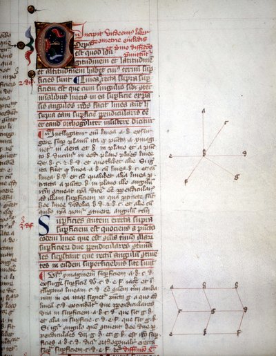 Page of a manuscript of 