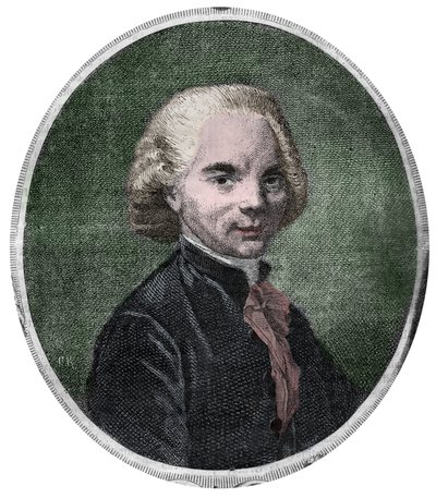 Portrait of Abbe Delille. Jacques Delille, French poet and ecclesiastic (1738-1813). by Unknown artist