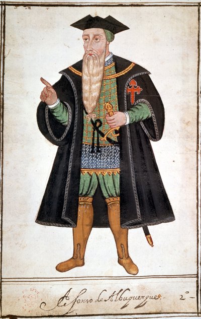 Portrait of Alphonse by Albuquerque by Unknown artist