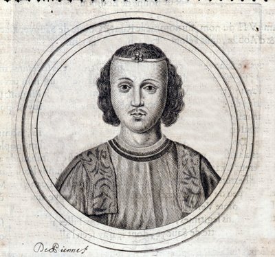 Portrait of Amedee VII of Savoy Known as The Red Count by Unknown artist
