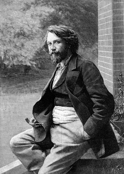 Portrait of Gustave Charpentier. French composer. by Unknown artist