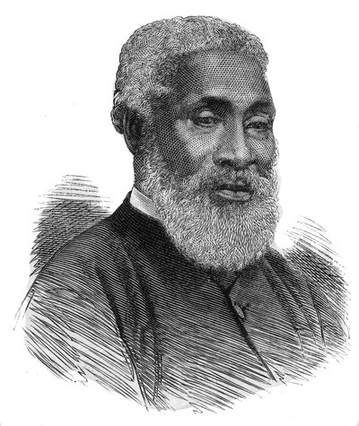 Portrait of Josiah Henson slave in Maryland fled to Upper Canada in 1830, In 1834 he founded the community Dawn, near Dresden, to welcome slaves who had fled the United States, He was the model of the main character of the book 