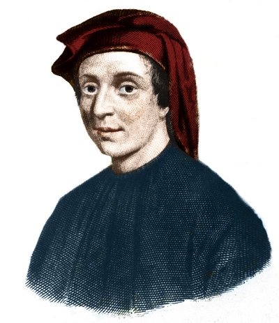 Portrait of Leonardo Fibonacci, Italian mathematician by Unknown artist