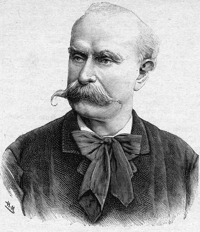 Portrait of Louis Etienne Ernest Reyer (1823-1909) by Unknown artist
