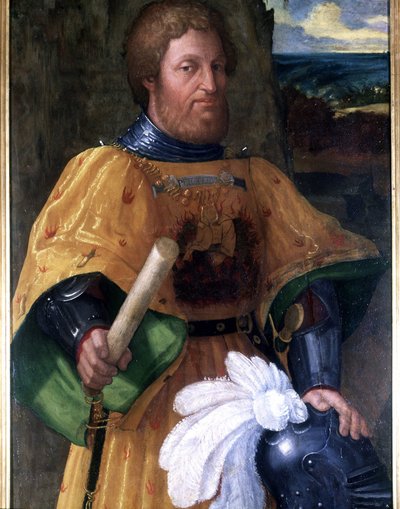 Portrait of Marcoantonio Colonna, general who participated in the Battle of Lepanto in 1571 by Unknown artist