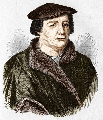 Portrait of Martin Luther, German Protestant Theologian and Reformer by Unknown artist