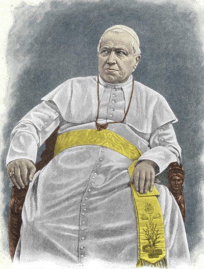 Portrait of Pius IX, 253rd Pope by Unknown artist