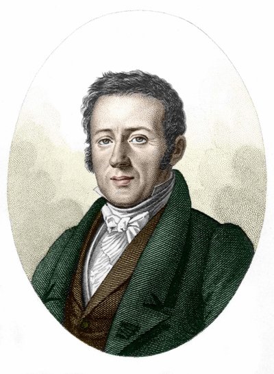 Portrait of René Primrose Lesson, Naturalist and Biologist by Unknown artist