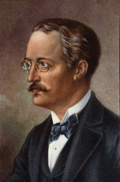 Portrait of Rudolf Diesel, German Engineer by Unknown Artist