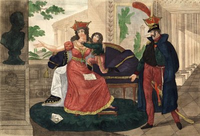 Princess Poniatowski learning of her husband