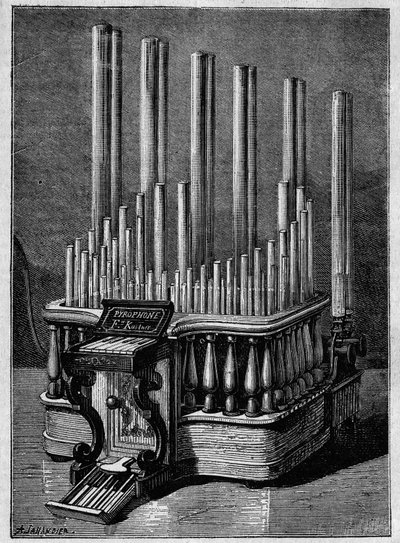 Rare or imaginary instruments: The Pyrophone or 