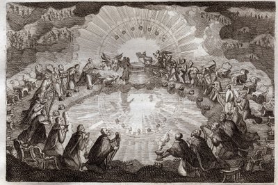 Royaumont Bible, New Testament: Seven Seals of the Book Opened by the Lamb by Unknown artist
