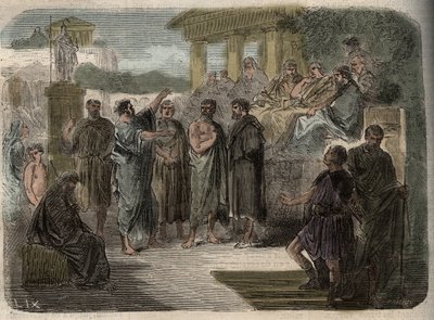 Saint Paul Preaching in Athens - The Prediction of Saint Paul in Athens - Paul