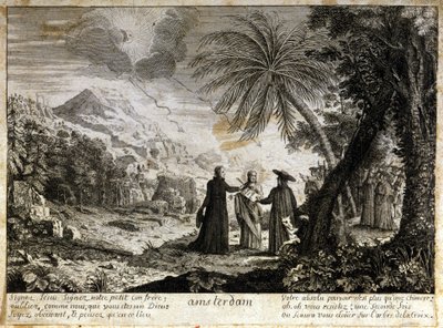 Satirical vignette against Jansenism by Unknown artist