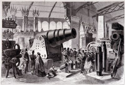 Section of Prussian Metallurgy (Canon) in the Gallery of Machines by Unknown artist
