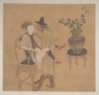 Tartar Officer with Blonde Lady by Unknown Artist