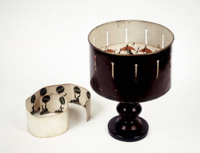 The zootropic, invented in 1833 by the English W. G. Horner. Model of 1870 by Unknown artist