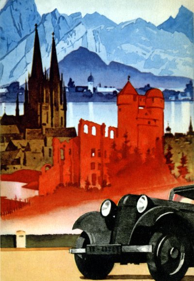 Traffic in Germany by Unknown Artist