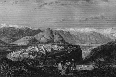 View of Constantine in the 19th century, in “L