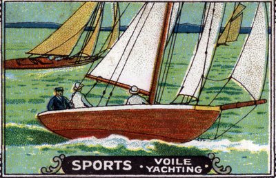 Water sport: sailing by Unknown Artist