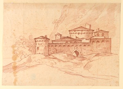 Castle in the Mountains, 1810–1830 by Unknown artistUnknown artist
