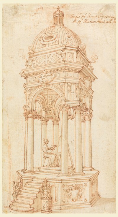 Catafalque of the Bolognese Artist Elisabetta Sirani, 1665 by Unknown artistUnknown artist