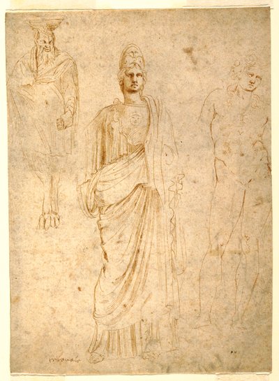 Classical Figures, ca. 1550 by Unknown artistUnknown artist