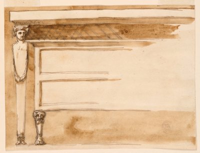 Console Table and Chest of Drawers, ca. 1795 by Unknown artistUnknown artist