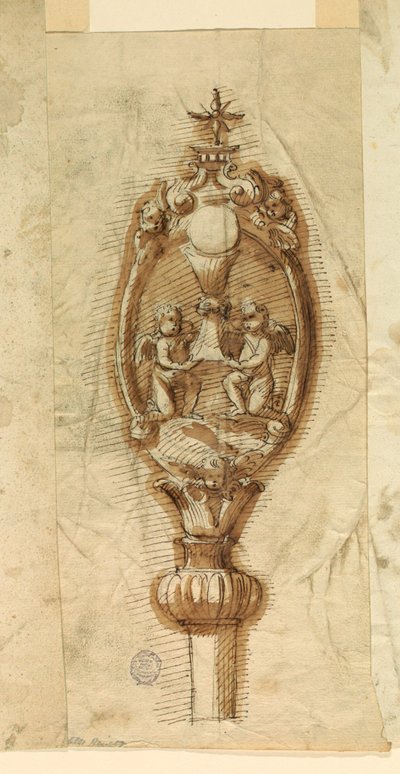 Crest of a Processional Staff, 1600–1650 by Unknown artistUnknown artist
