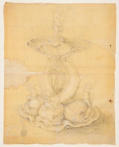 Design for a Centerpiece, 1630–60 by Unknown artistUnknown artist