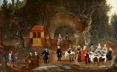 Gallant Society in the Forest by Unknown artistUnknown artist