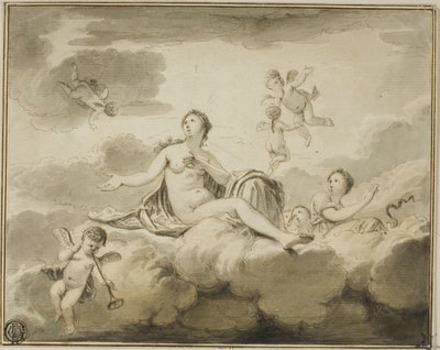 Ceiling Design: Truth Triumphant, with Prudence and Others by Unknown artist