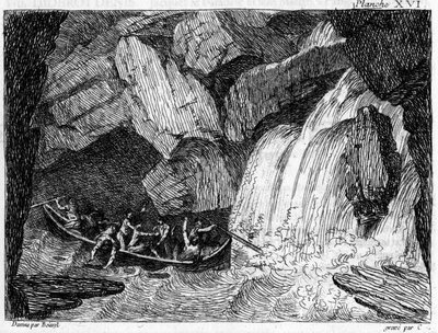 Copper engraving in 