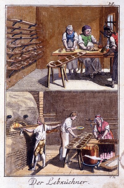 Crafts: The Gingerbread Maker in His Workshop. In 