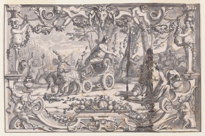 Design for a Tapestry: Bacchus and Ariadne by Unknown artist