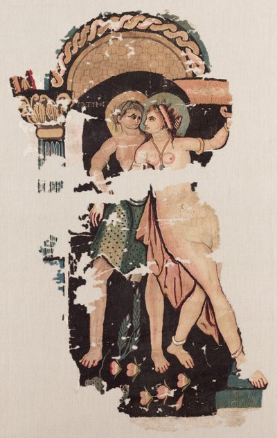 Fragment with Satyr and Maenad by Unknown artist