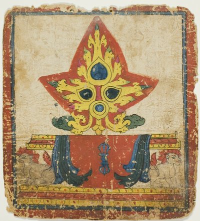 Image from a Set of Initiation Cards (Tsakali) by Unknown artist