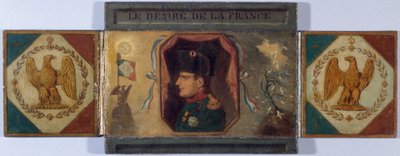 "The Desired of France". Portrait of Louis XVIII and hidden portrait of Napoleon, circa 1815 by Unknown artist