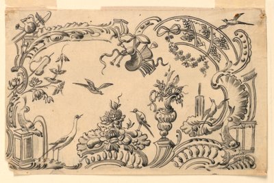 Leaf with Motifs for Decorations of Snuff Boxes by Unknown artist