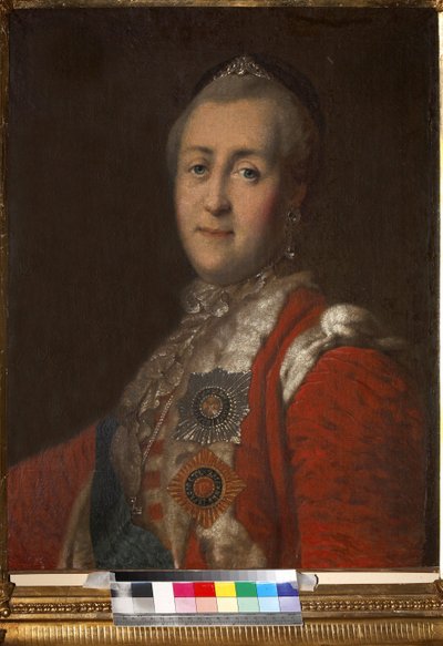 Portrait of Empress Catherine II by Unknown artist