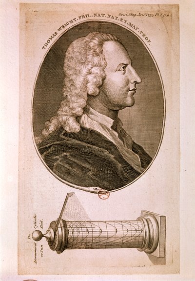 Portrait of Thomas Wright by Unknown artist