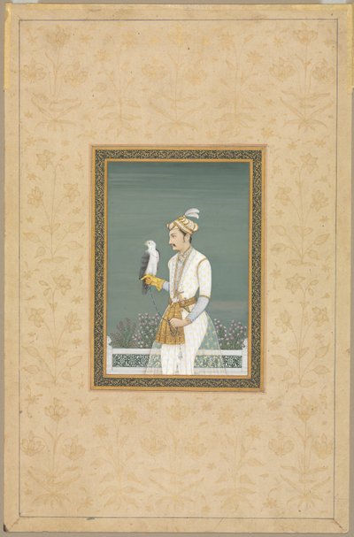 Portrait of a Prince with a Hawk by Unknown artist