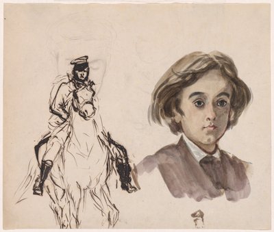 Study Sheet by Unknown artist