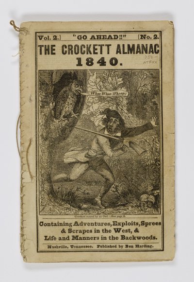 The Crockett Almanac by Unknown artist