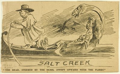 The Dead, Steered by the Dumb, Swept Upward with the Flood by Unknown artist