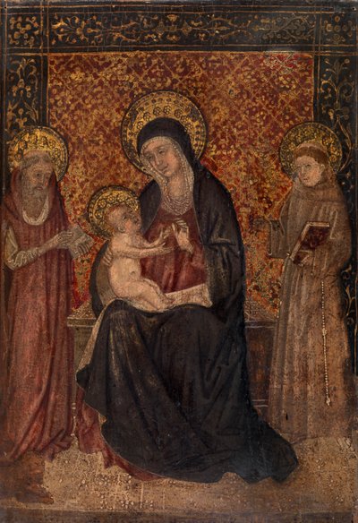 Virgin and Child with Saints Jerome and Francis of Assisi by Unknown artist