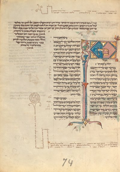 Decorated Text Page by Unknown artist/maker