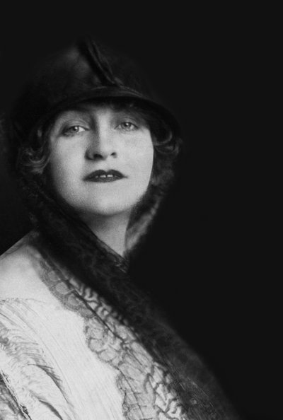 Alma Mahler, Austrian composer and author, c.1920 by Unknown photographer