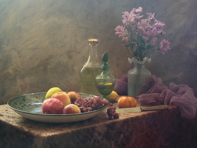Autumn Fruit Still Life by UstinaGreen