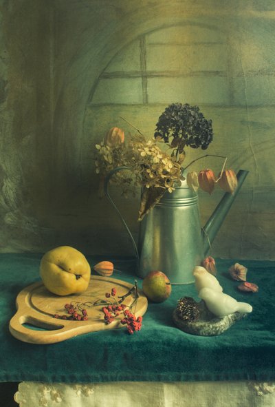 Autumn Still Life with Quince by UstinaGreen